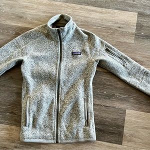 Patagonia Better Sweater Fleece Jacket in light grey